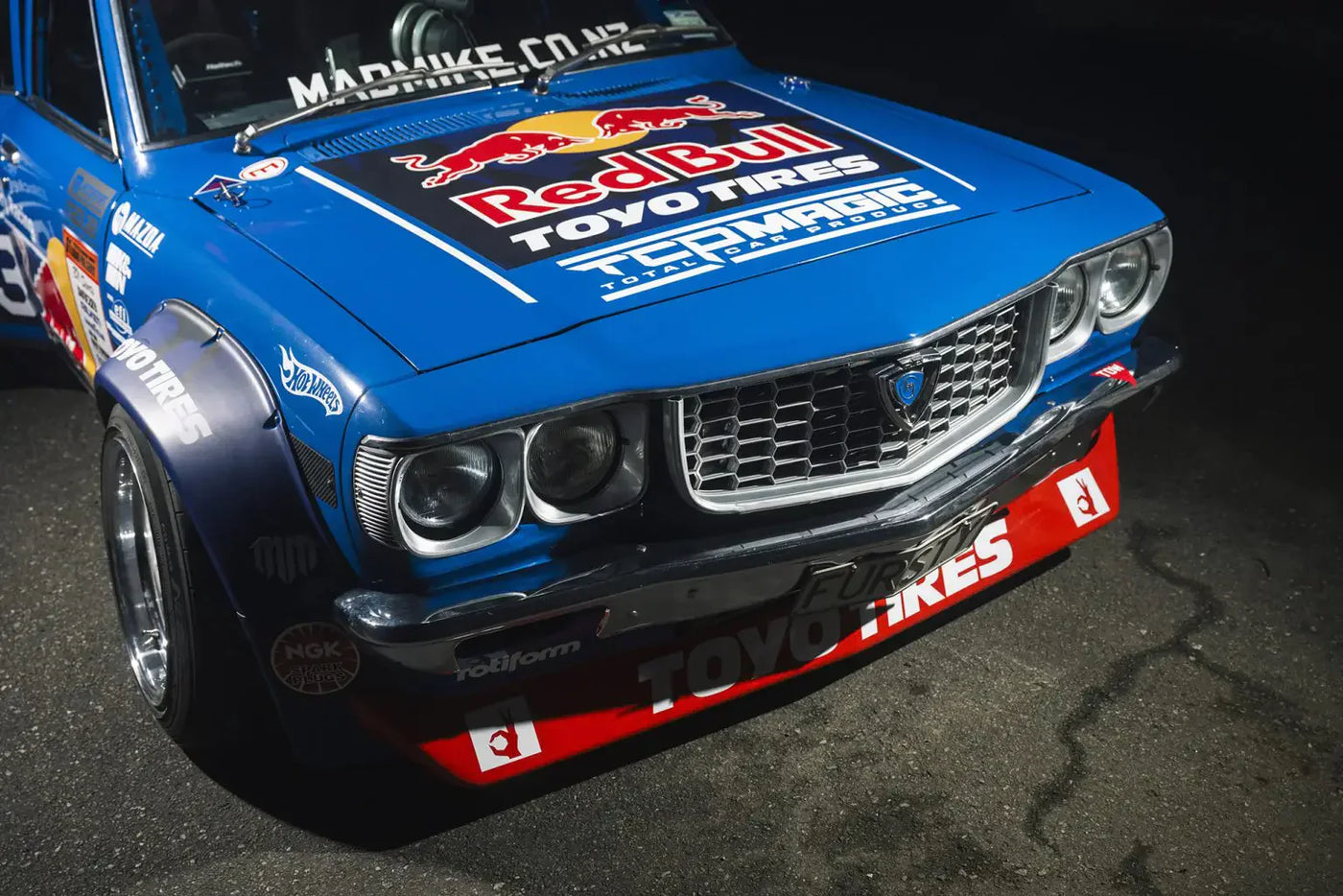 Mad Mike Whiddett keeps his ‘FURSTY’ Mazda cool with PWR